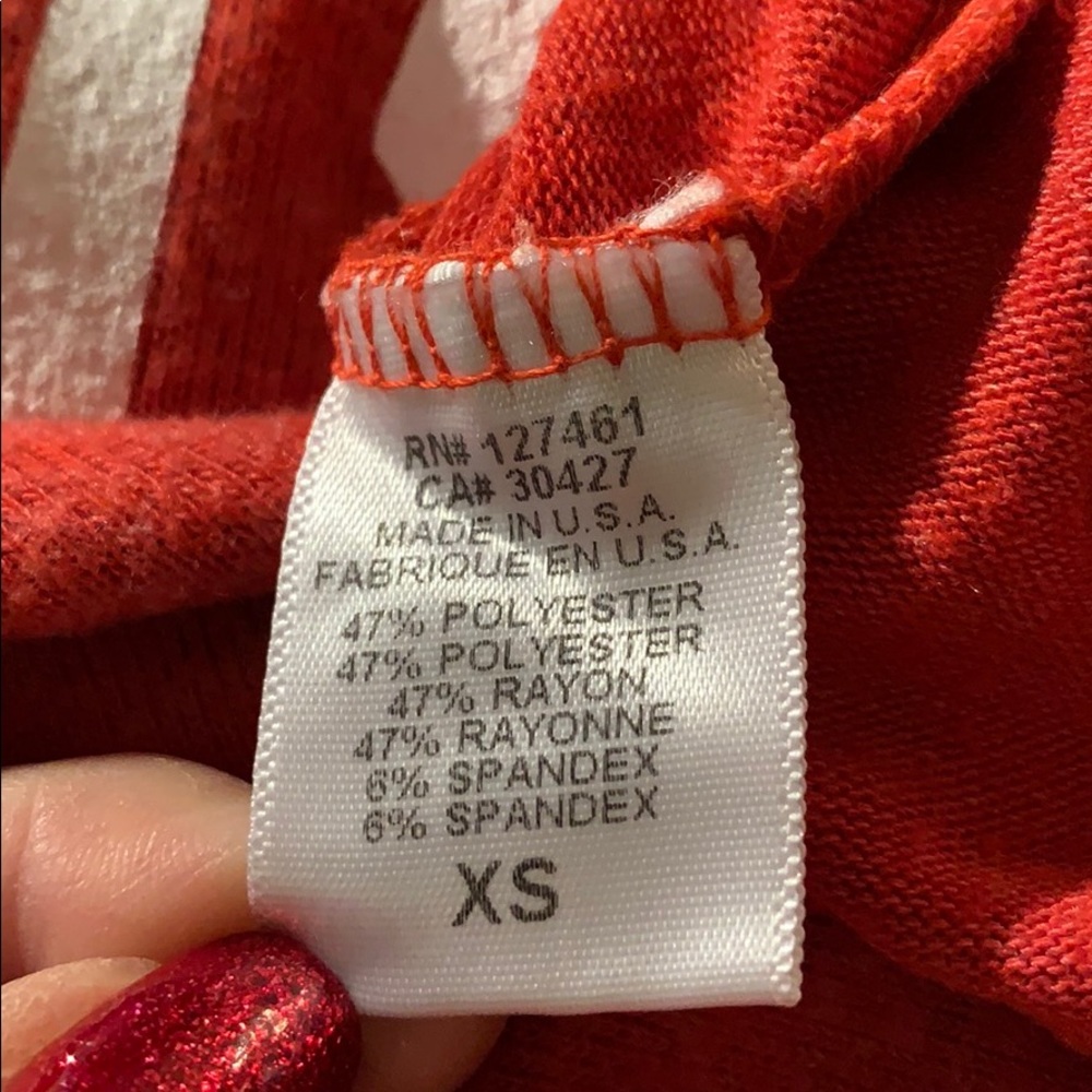 NWT Wildfox USA drinking team baggy beach sweater - Picture 5 of 6